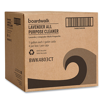 Boardwalk All Purpose Cleaner, Lavender Scent, 128 oz Bottle, 4/Carton (BWK4803)