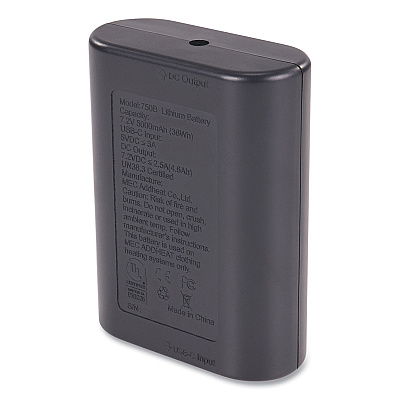 ergodyne N-Ferno 6495B Portable Battery Power Bank with USB-C Cord, 7.2 V (EGO41801)