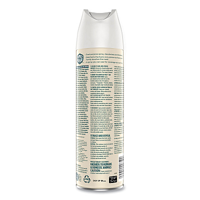FamilyGuard Disinfectant Spray, Citrus Scent, 17.5 oz Aerosol Spray, 8/Carton (SJN327151)
