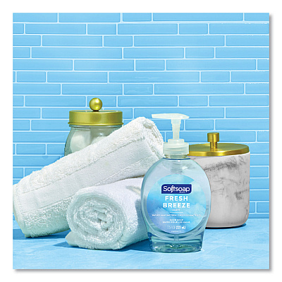Softsoap Liquid Hand Soap Pumps, Fresh Breeze Scent, 7.5 oz (CPCUS04964EA)