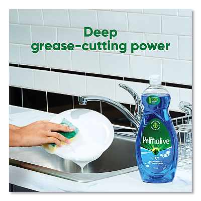 Ultra Palmolive Oxy Dishwashing Liquid, Fresh Scent, 32 oz Bottle, 9/Carton (CPCUS04273CT)