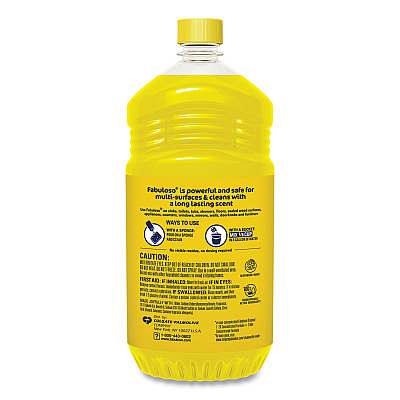 Fabuloso Multi-Use Cleaner, Refreshing Lemon Scent, 56 oz Bottle, 6/Carton (CPCMX06157CT)