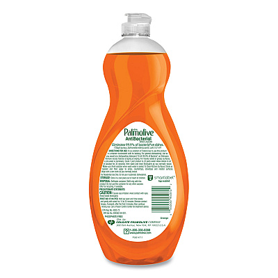 Palmolive Ultra Antibacterial Dishwashing Liquid, Orange Scent, 32.5 oz Bottle, 9/Carton (CPCUS04274CT)