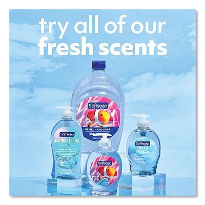 Softsoap Liquid Hand Soap Pumps, Fresh Breeze Scent, 7.5 oz (CPCUS04964EA)