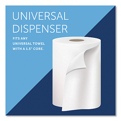Kimberly-Clark Omni Roll Towel Dispenser, 10.5 x 10 x 10, Smoke/Gray (KCC09746)