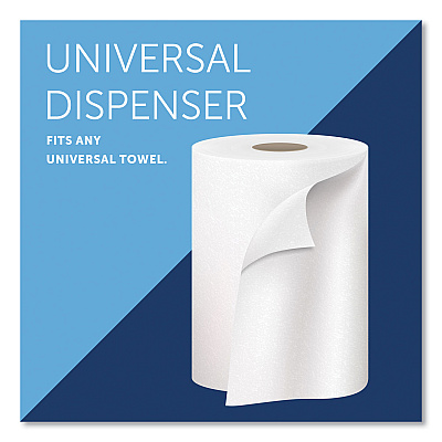Kimberly-Clark Sanitouch Hard Roll Towel Dispenser, 12.63 x 10.2 x 16.13, White (KCC09991)