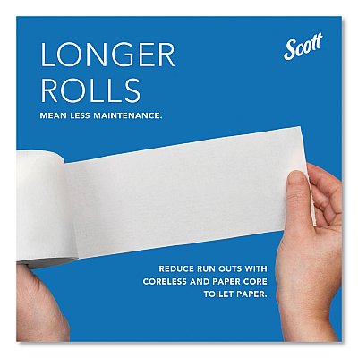 Scott Essential Coreless SRB Tissue Dispenser, 11 x 6 x 7.6, White (KCC09605)
