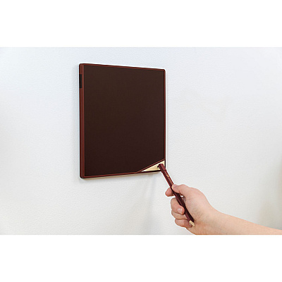 Boogie Board VersaTiles Memo Board, with Stylus, 8.25 x 8.25, Black LCD Surface, Red Plastic Frame (IMVVT0360001)