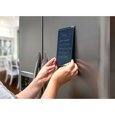 Boogie Board VersaBoard Reusable Writing Tablet, LCD Touchscreen, 5.38" x 7.5", Mineral Green/Black (IMVVB0560001)