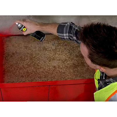 Rust-Oleum Hard Hat High Performance V2100 System Rust Preventive Enamel Spray Paint, Flat Safety Red, 15 oz Aerosol Can, 6/Carton (V2163838)
