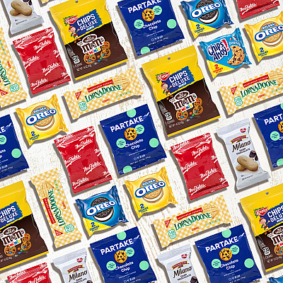 Snack Box Pros Cookie Lover's Snack Box, 40 Assorted Snacks/Box (GRR70000162)