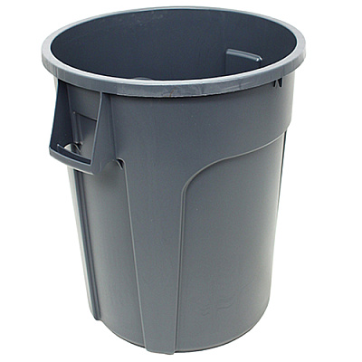Container 32 Gallon Gray, Case Of 5 (GC320103)