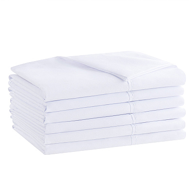 Host & Home Microfiber Pillowcase Standard White, Case Of 72 (MFP-2030)