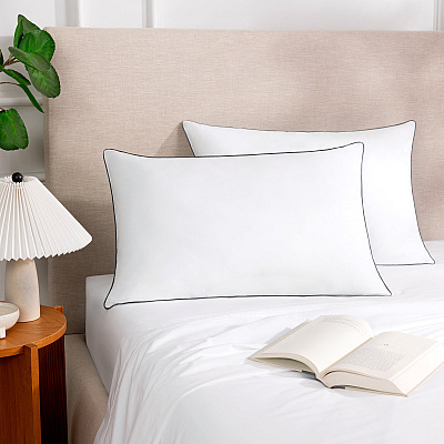 Host & Home 2 Pack Bed Pillow Queen 20x30, Pack Of 2 (P-HH-2PK-PIL-QN)