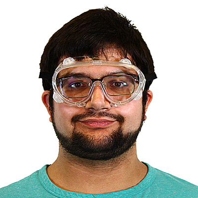 Goggles 808 Series - Clear Lens, Case Of 60 (7320)