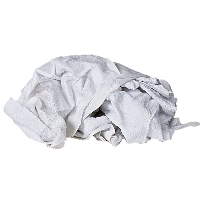 W50cb Wall Washing Terry Wipers White 5lb Box (N-W50CB-5)