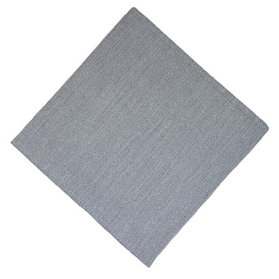 Mariposa Poly Spun Napkin 20x20 Dark Gray, Pack Of 25 (PNP-NAP-CHGY-25)