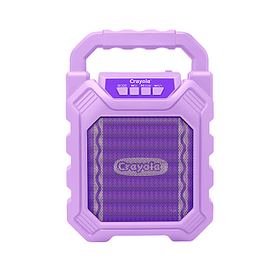 Crayola Karaoke Speaker, Bluetooth, Purple (MIGCBX210PM)
