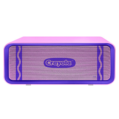 Crayola Portable Speaker, Bluetooth, Purple (MIGCBT300P)