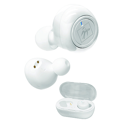 Fisher Vibrant Sound True Wireless Earphones, White (MIGFTW210W)