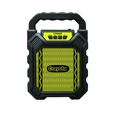 Crayola Karaoke Speaker, Bluetooth, Black/Yellow (MIGCBX210KM)
