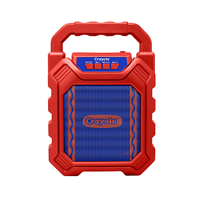 Crayola Karaoke Speaker, Bluetooth, Red/Blue (MIGCBX210RM)