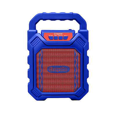 Crayola Karaoke Speaker, Bluetooth, Blue/Red (MIGCBX210BM)