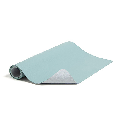 Smead Vegan Leather Desk Pads, 31.5" x 15.7", Light Blue (SMD64835)
