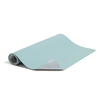 Smead Vegan Leather Desk Pads, 36" x 17", Light Blue (SMD64830)