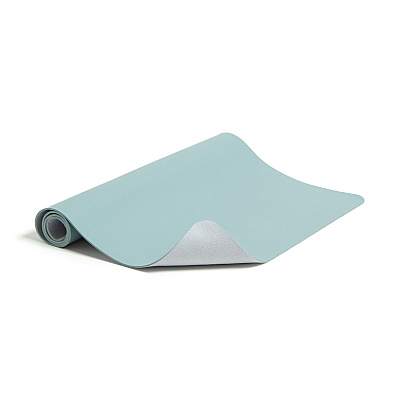 Smead Vegan Leather Desk Pads, 23.6" x 13.7", Light Blue (SMD64840)