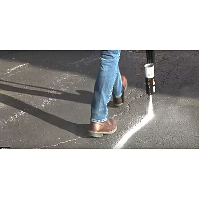 Rust-Oleum Industrial Choice Precision Line Marking Paint, Flat Fluorescent Orange, 17 oz Aerosol Can, 12/Carton (RST203036CT)