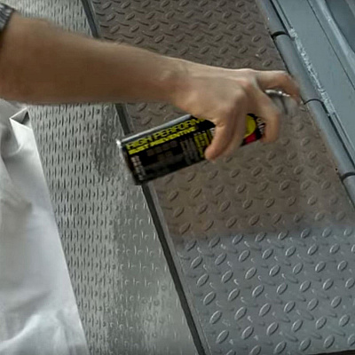 Rust-Oleum Hard Hat High Performance V2100 System Rust Preventive Enamel Spray Paint, Gloss Safety Blue, 15 oz Aerosol Can, 6/Carton (V2124838CT)