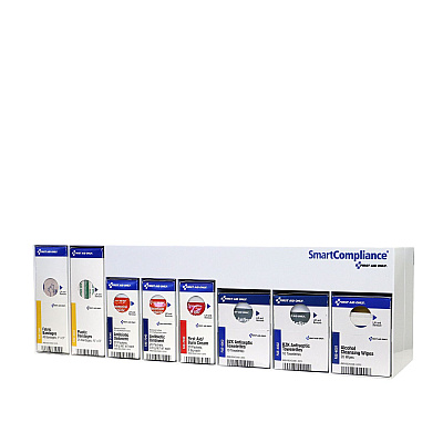 First Aid Only RetroFit Clean Treat and Protect, 135 Pieces, Plastic Case (FAO91232)