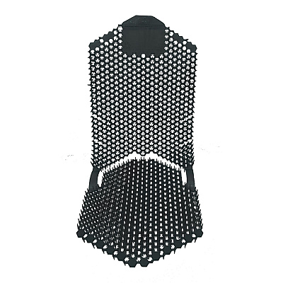 Fresh Products Tsunami, Urinal Screen, Midnight Coast, 5.22 oz, Black, 6/Carton (FRSTSU6MC)