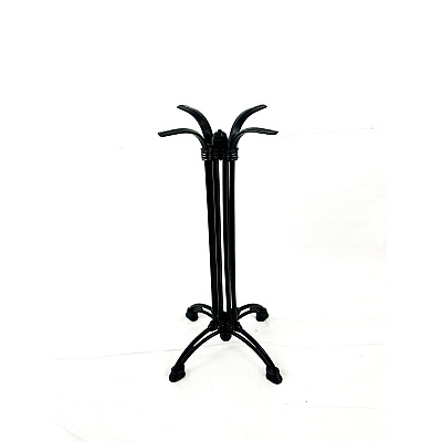 JMC Furniture Solid Wood Tables, Cast Iron Base, Square, 36w x 36d x 43.75h, Natural (106P3636D)