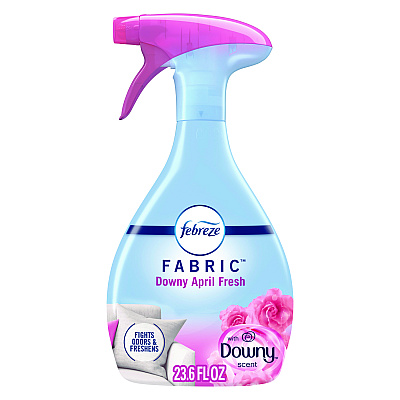 Febreze FABRIC Refresher/Odor Eliminator, Downy April Fresh, 23.6 oz Spray Bottle, 4/Carton (PGC08903)