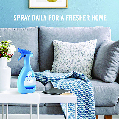 Febreze FABRIC Refresher/Odor Eliminator, Extra Strength, Original, 14.8 oz Spray Bottle, 8/Carton (PGC08858)