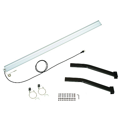 Global Industrial Workbench LED Light Kit, Aluminum, 72" (GBE319405)