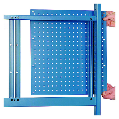 Panel Mounting Rail, For Use with Global Industrial 48" Wide Workbenches, 150 lb Weight Capacity (GBE249291ABL)