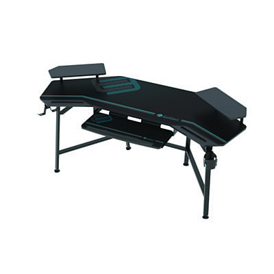 Eureka Aero Gaming Desk, 72.06" x 23.63" x 38", Black (EKAE70B)