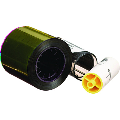 Datacard Entrust Full Color Ribbon Kit, Black/Cyan/Magenta/Yellow/Topcoat Protective Layer (SRX525100004)