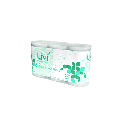 Livi Ultra Premium Bath Tissue, 2-Ply, White, 425 Sheets, 36 Rolls/Carton (SOL292101)