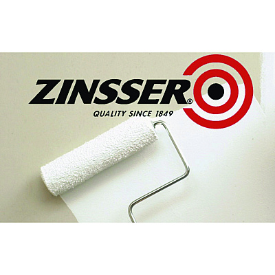 Zinsser BIN Aerosol Primer with Turbo Spray System, Interior, Flat White, 26 oz Aerosol Can, 6/Carton (RST356880)