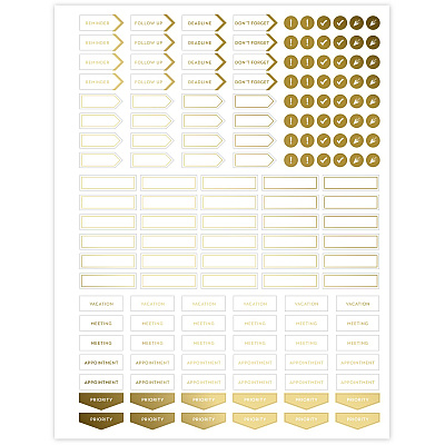 Cambridge Workstyle Weekly/Monthly Planner, Geometric Artwork, 11 x 9.38, Blue/Gold Cover, 12-Month (Jan to Dec): 2026 (160690512)