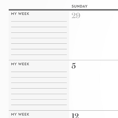 Cambridge WorkStyle Monthly Desk Pad Calendar, 21.75 x 17, White Sheets, Brown/Gold Headband, Clear Corners, 12-Month (Jan-Dec): 2025 (160670404)
