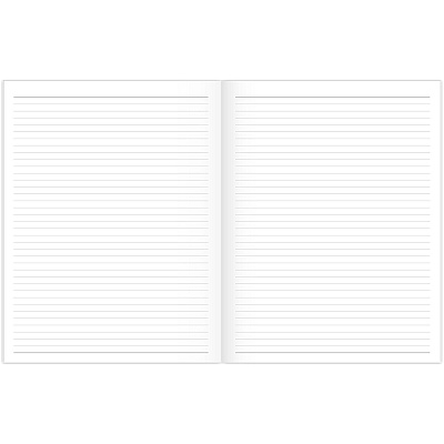 Cambridge Workstyle Monthly Stitched Planner, Geometric Artwork, 11 x 8.5, Seaside Blue/Gold Cover, 12-Month (Jan to Dec): 2025 (160609112)