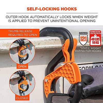 ergodyne Arsenal 5711 Bucket Truck Tool Board, Locking Aerial Bucket Hooks Kit, 8 Compartments, 24 x 22, Gray (EGO13701)