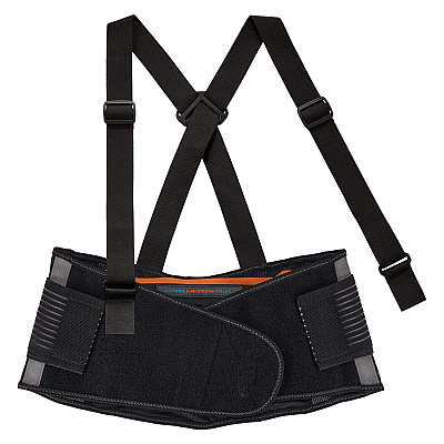 ergodyne Proflex 1675 Back Support Brace with Cooling/Warming Pack, X-Large, 38" to 42" Waist, Black (EGO11123)