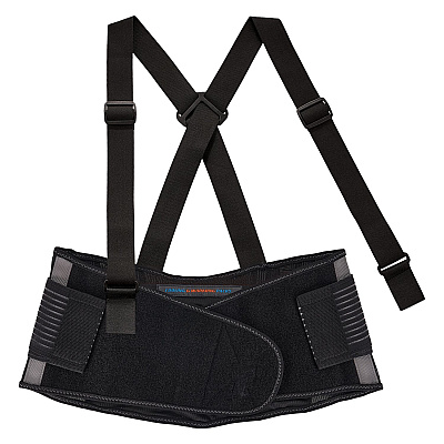 ergodyne Proflex 1675 Back Support Brace with Cooling/Warming Pack, X-Small, 22" to 25" Waist, Black (EGO11119)
