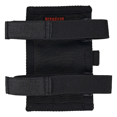 ergodyne Squids 3390 Dual Band Arm ID/Badge Holder with Hook-and-Loop Closure, Vertical, Black, 3.75 x 5.75, 2.75 x 4.75 Insert (EGO19966)